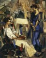 retrato de dos mujeres 1914 Diego Rivera